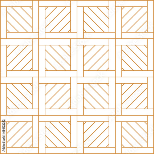 Louvre Seamless Pattern Floor Parquet 