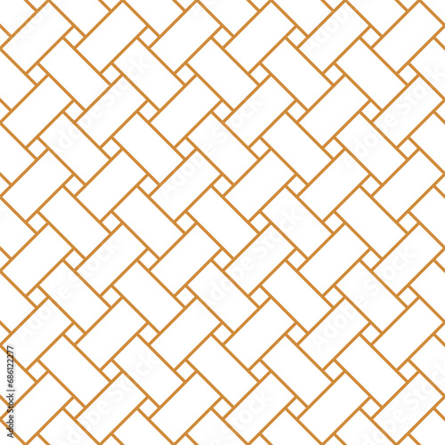 Basket Weave Seamless Pattern Floor Parquet 
