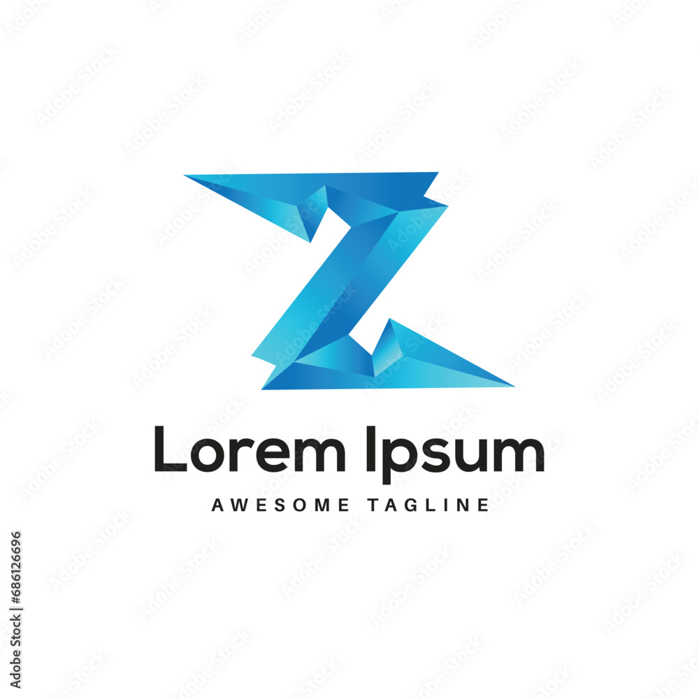 Z Letter Logo Design Free Icon Z Letter Logo Design Free Icon