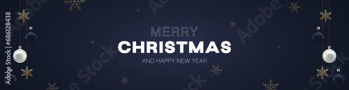 Merry Christmas Modern artistic templates. Merry Christmas Corporate banner.