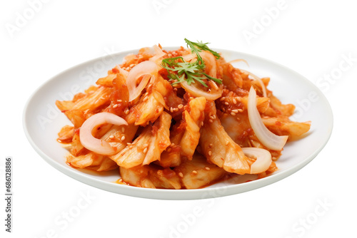 Isolated Salted Pickled Delight on a transparent background