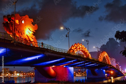 Dragon bridge, Da Nang, Vietnam