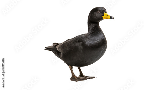 Velvet Scoter International Collaboration Isolated on a Transparent Background PNG