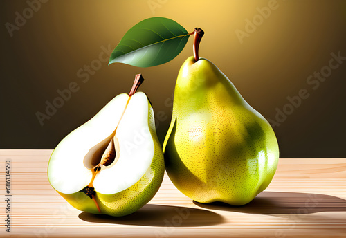 delicious pear,Generative AI
