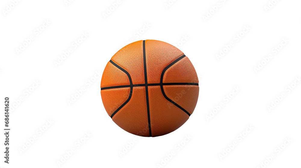 Transparent Dynamic Basketball Ball - Captivating Stock Image for Sale. Transparent background	