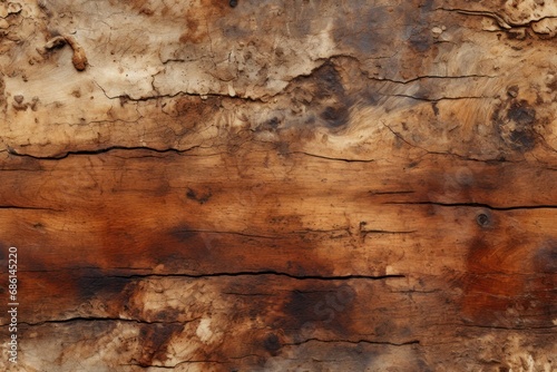  a close up of a piece of wood that looks like it has been cut in half and is brown and brown.