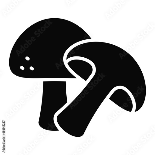 Premium icon of mushroom, healthy and organic food
