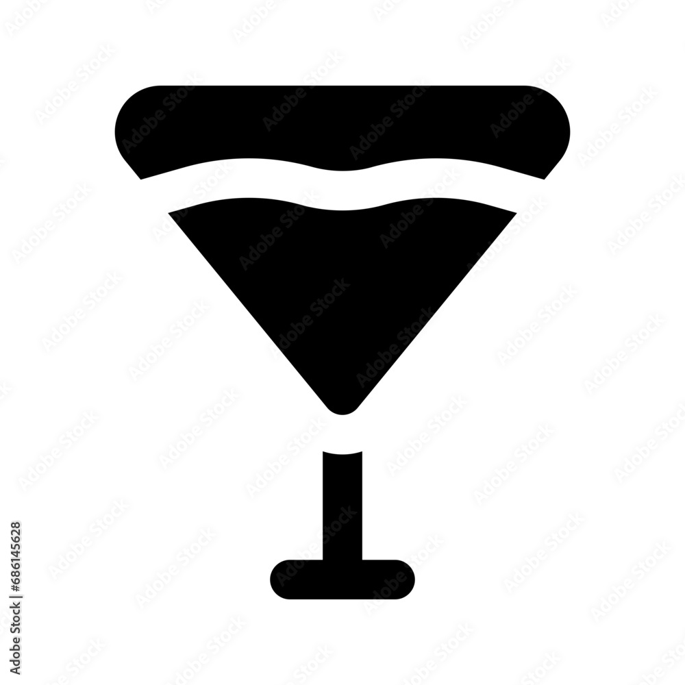 cocktail glyph icon cocktail glyph icon