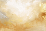 Gold and Beige Brush Stroke Paint Background Sophisticated Elegance