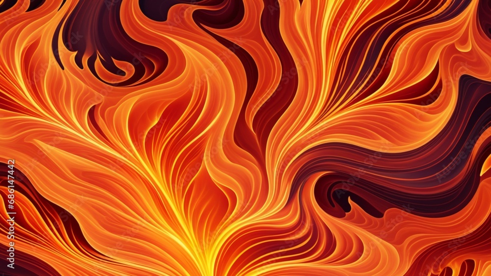 Fire Flame Lava Pattern Abstract Background Fire Flame Lava Pattern Abstract Background