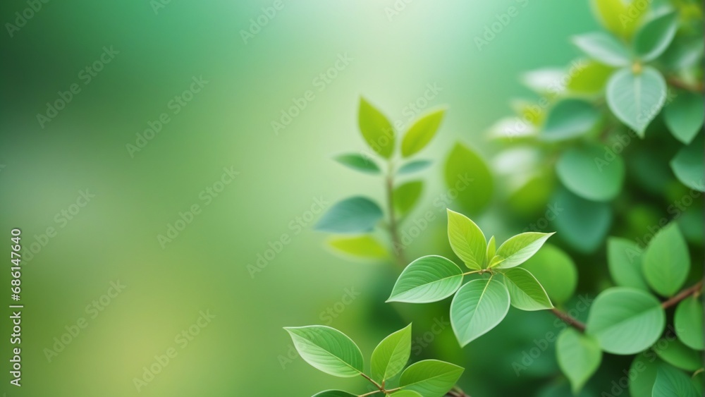 Green blurred nature background Green blurred nature background