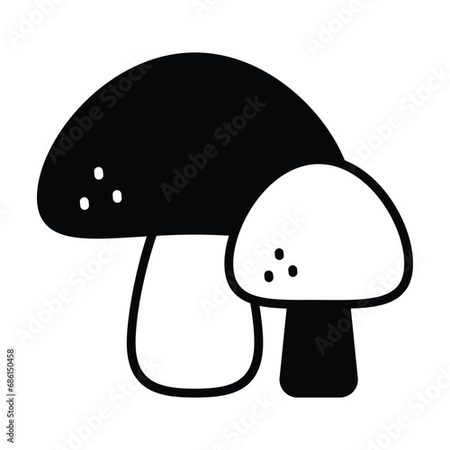 Premium icon of mushroom, healthy and organic food