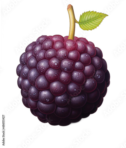 Bountiful Berries: Nature's Colorful Delights on a Transparent Background