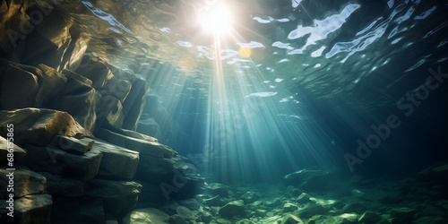 underwater scene photo