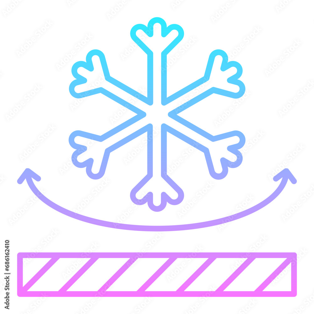 Obraz premium Snow Resistant Icon