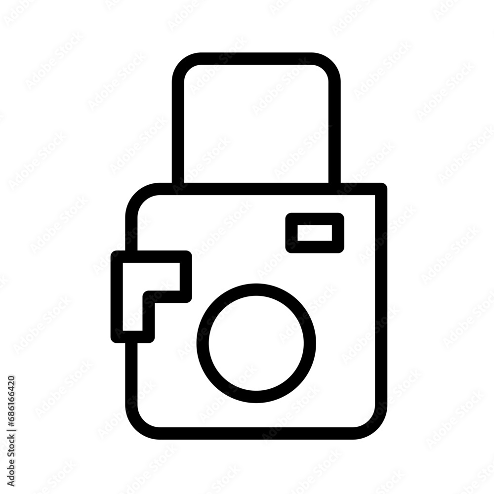 Camera Device Gadget Outline Icon Camera Device Gadget Outline Icon