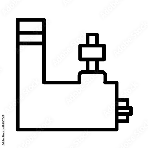 Medical Wounded Sling Outline Icon