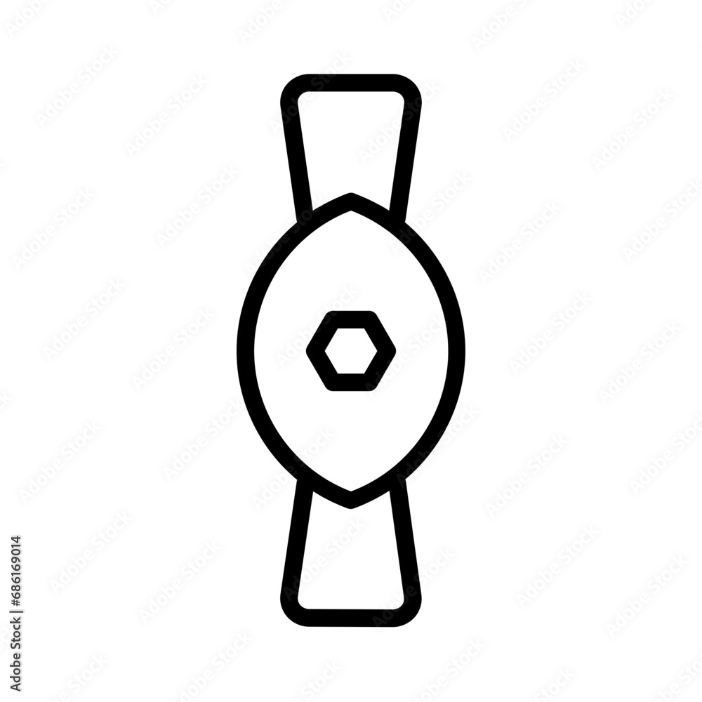 Heart Lollipop Candy Outline Icon Heart Lollipop Candy Outline Icon