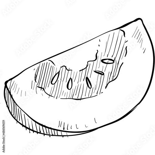 tomato handdrawn illustration