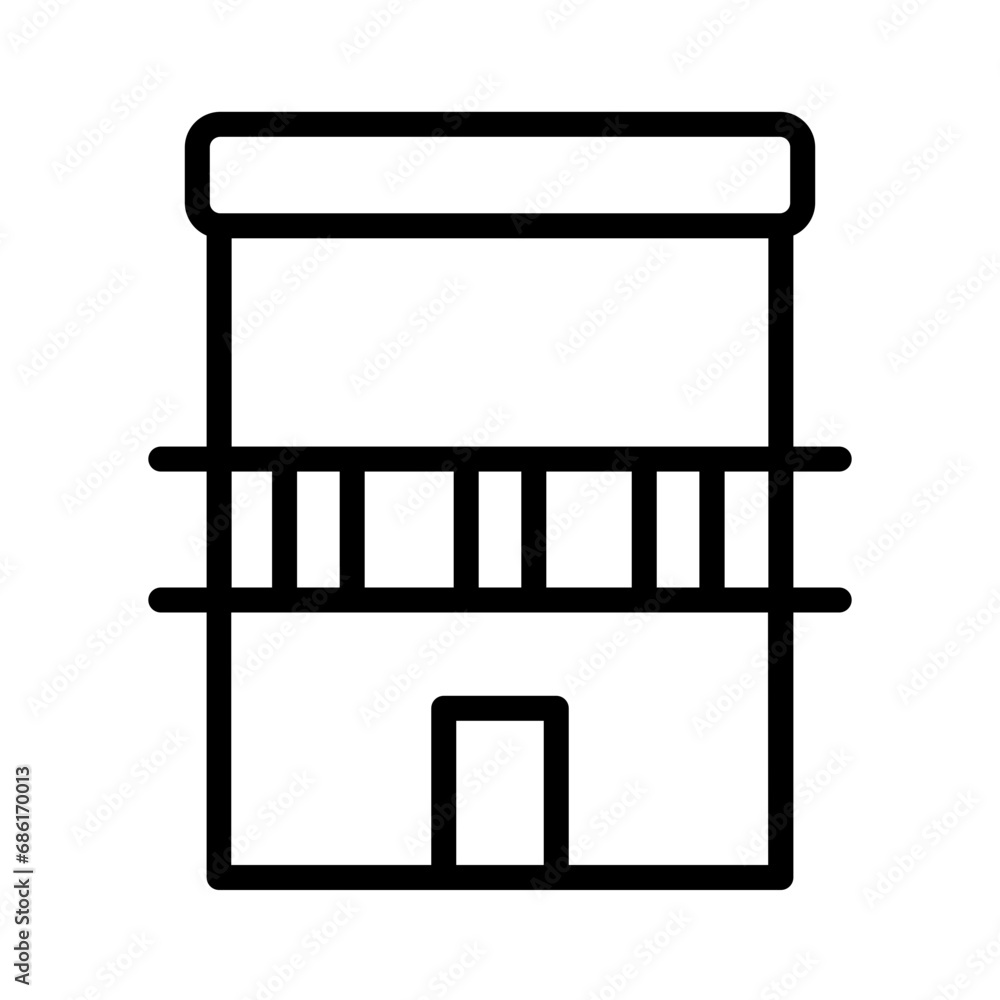 City Element Park Outline Icon City Element Park Outline Icon
