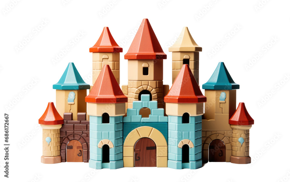 Toy Castle On Transparent PNG