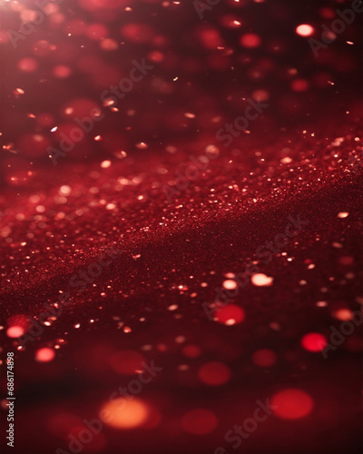 Maroon glow bokeh background  © Shariful