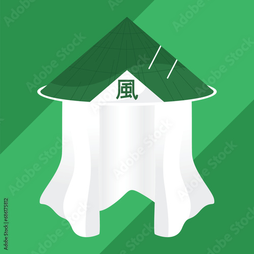 Cuadro en lienzo anime hokage vector hat