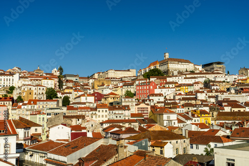 View at the town from above, Coimbra