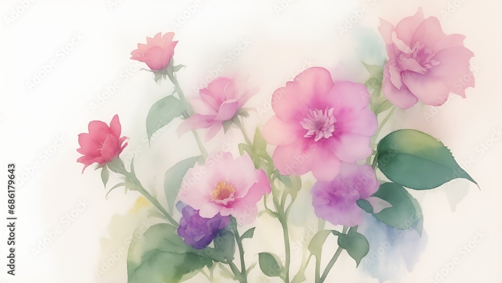 Watercolor Flower