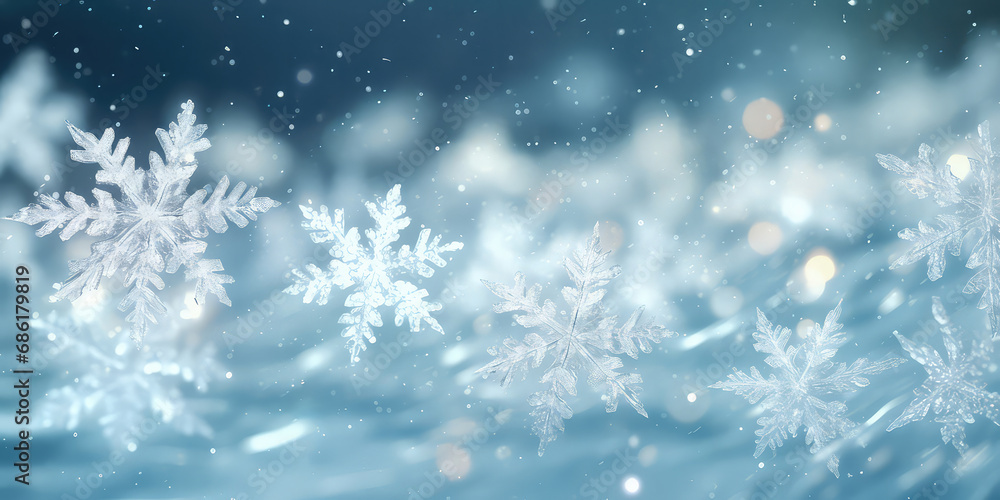 Snowflake Background Snowflake Background