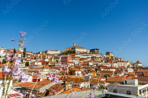 View at the town from above, Coimbra