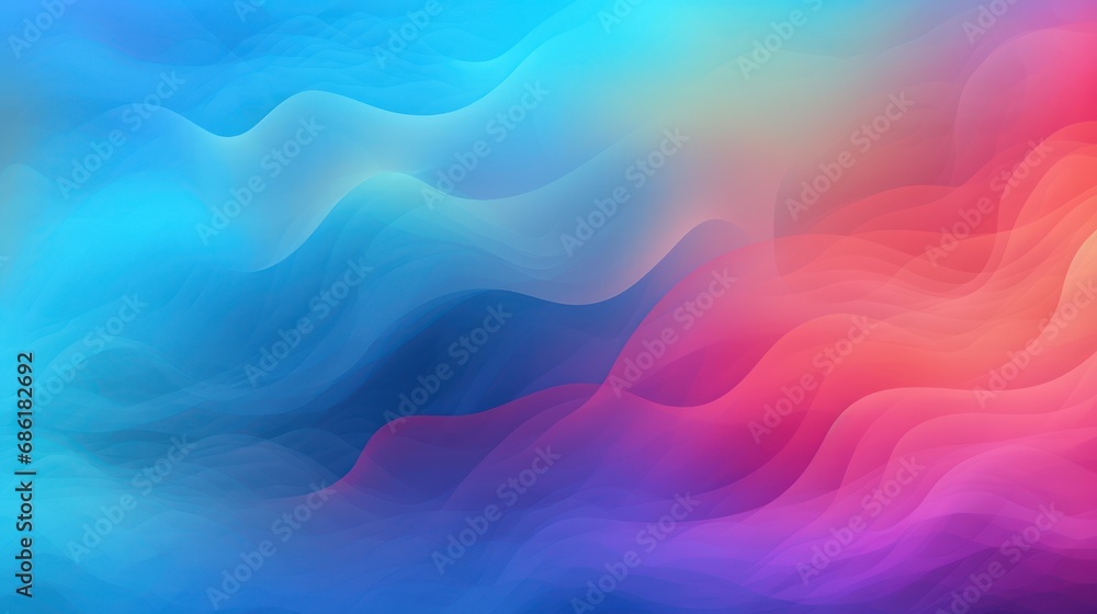 Fototapeta premium Illustration of halftone smoke effect, creating a vibrant abstract background