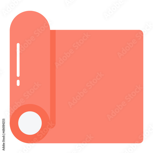 Yoga Mat Icon