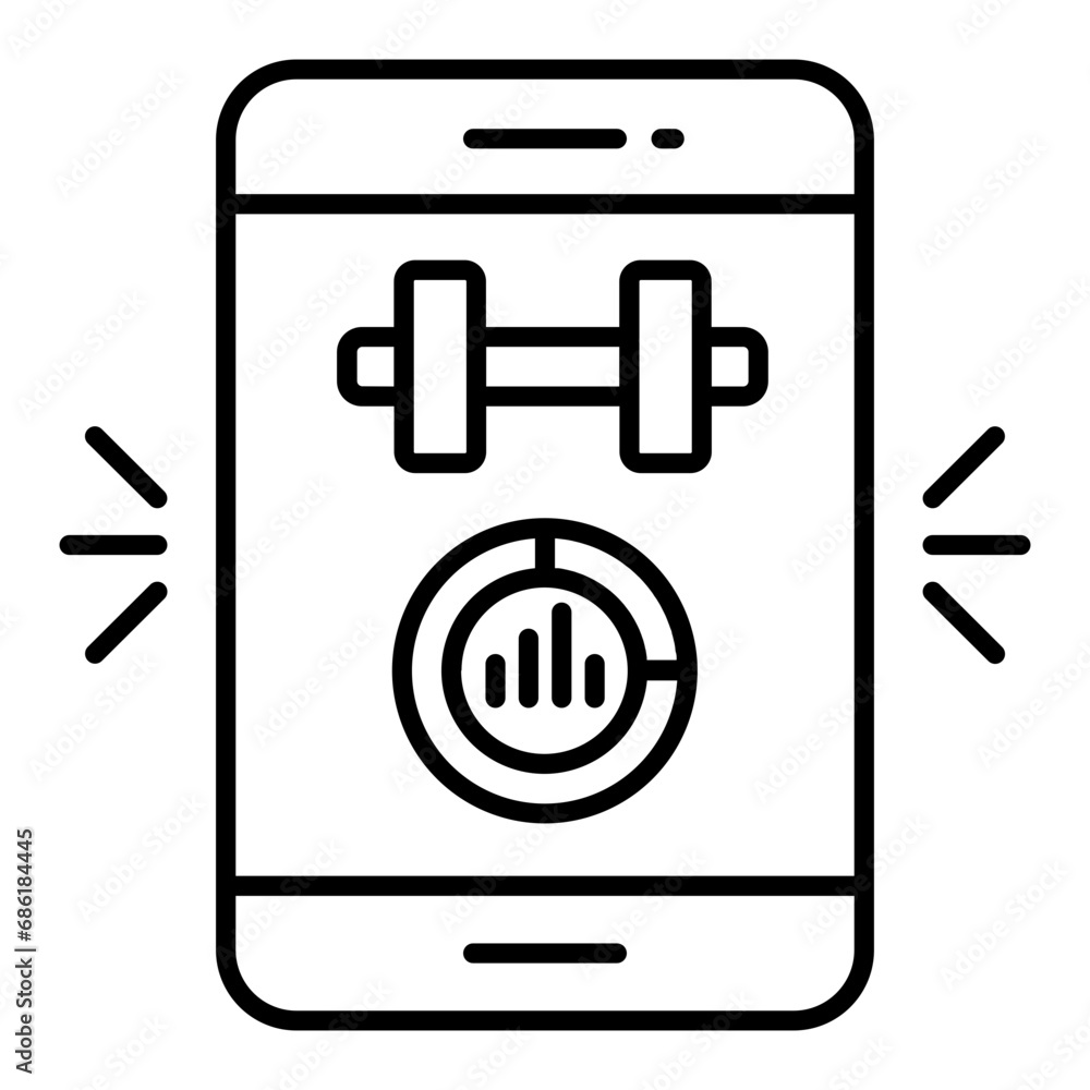 Gym Application Icon Gym Application Icon