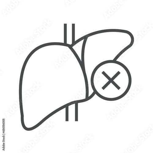 anorexia icon of human organ