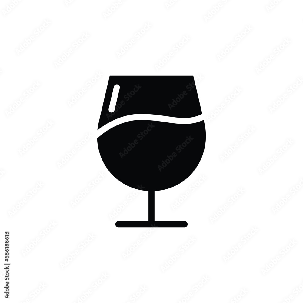 glasses icon vector simple minimalist