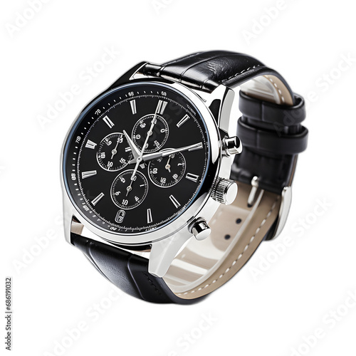 wristwatch isolated on transparent or white background, png