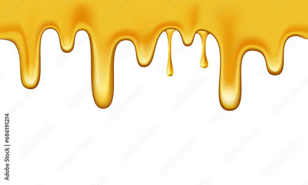 Dripping honey border background and paint dripping Dripping honey border background and paint dripping