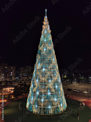 Christmas tree in Rio de Janeiro