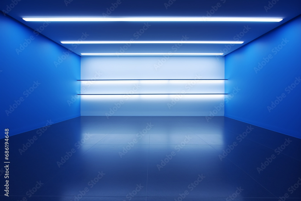 Azure Empty Space. AI generative Azure Empty Space. AI generative