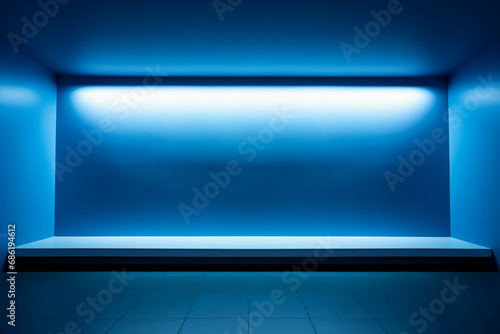 Wallpaper Mural Azure Empty Space. AI generative Torontodigital.ca