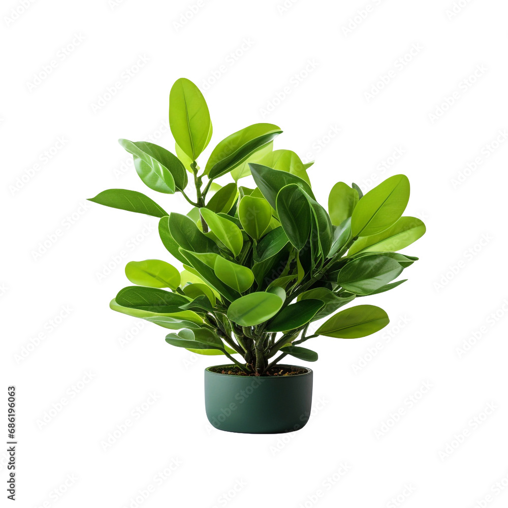 A photograph of a fake indoor plant taken in a studio transparent background A photograph of a fake indoor plant taken in a studio transparent background