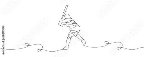 olympic event baseball line art illustration