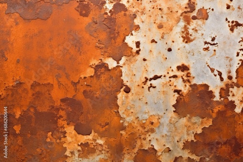 Rough old rusted metal texture
