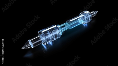 medicine syringe Ai Generative