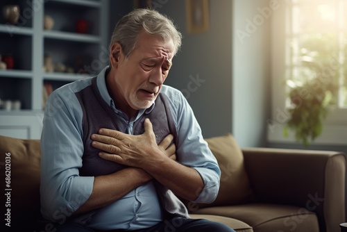 Senior man Heart Attacks in Older Adults Aged Heart Emergency