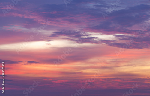 Beautiful dramatic scenic after sunset sky background after sunset © Dmitry Rukhlenko
