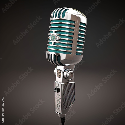 Shure 55SH Microphone, Dynamic Microphone, Classic Microphone, Vocal Microphone