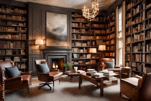 library room with books © Kainat