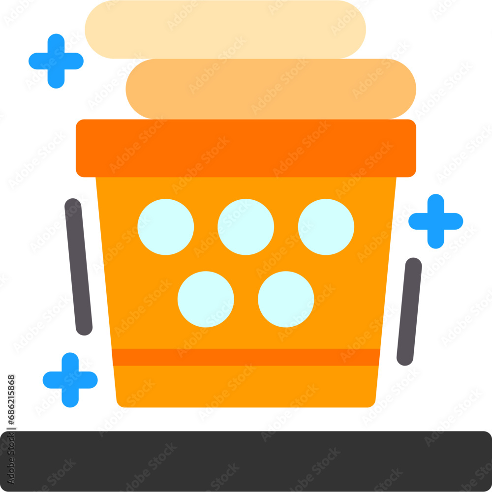 Laundry basket Icon Laundry basket Icon